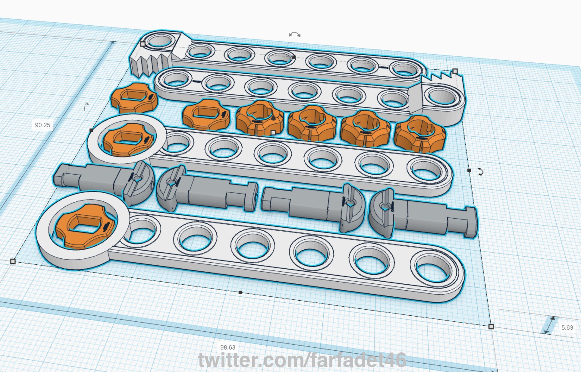 STEMFIE scissors pliers by farfadet46 v04